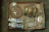 Box Of Assorted Glass