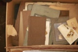 Box of Photographs & Victorian Album