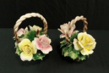 2 Capidomonte Flower Baskets