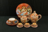 Asian Tea Set Pieces