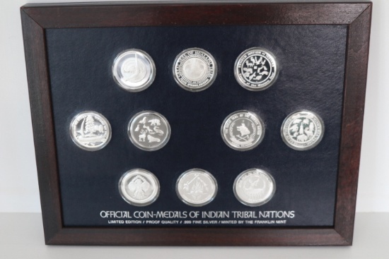 Limited Edition Official Coin Medals of Indian Tribal Nations