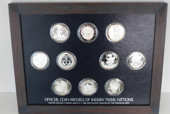 Limited Edition Official Coin Medals of Indian Tribal Nations