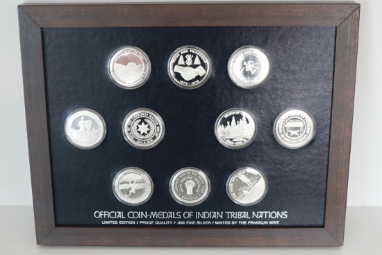 Limited Edition Official Coin Medals of Indian Tribal Nations