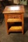 Asian Stlye Carved Cabinet with Drawer