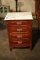 Marble Top Victorian Stlye 4 Drawer Chest