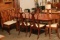 Henkel Harris Dining Table with 8 Chairs & 2 Leaves