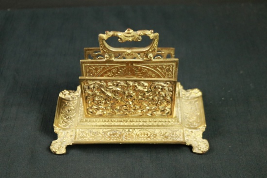 Brass Letter Holder