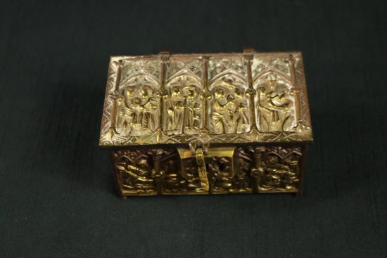 Brass Trinket Box