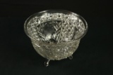 Footed Crystal Bowl