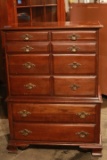 Young-Hinkle Cherry 5 Drawer Chest