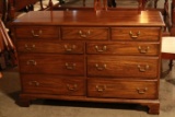 Henkel Harris Mahogany 9 Drawer Dresser