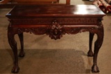 Ornate Victorian Hall Table