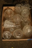 Box of Misc Glassware