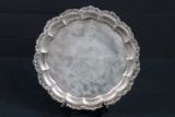Coin Silver Turkish Military Tray