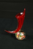 Lenwile Ardalt Art Glass Vase