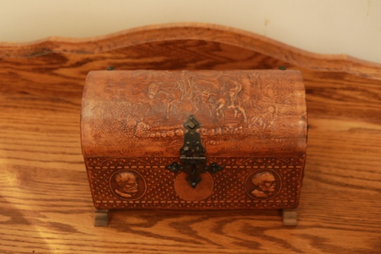 Leather Covered Box