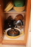 Cabinet of Assorted Cookware