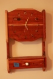 Cedar Wall Clock