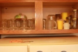 Cabinet with Stemware & Glasses