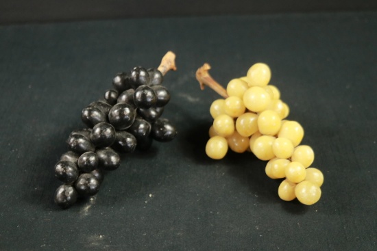 2 Alabaster Grape Clusters