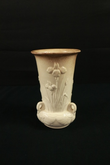 Japanese Swan Iris Pattern Vase
