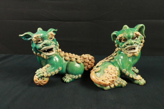 Pair of Asian Foo Dogs