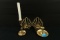 4 Brass Candlesticks