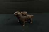 Cast Iron Dog Bank