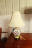 Asian Style Porcelain Lamp