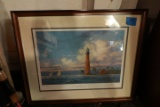 Cape Florida Lighthouse Print