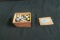 Small Wooden Box with Marbles