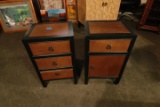 Pair of Wooden Nightstands