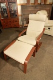 Ikea Lounge Chair & Ottoman