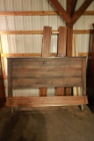 Rustic Style King Size Bed Frame