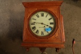 Seth Thomas Oak Victorian Wall Clock