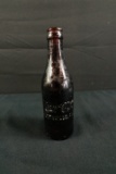 Coca Cola Amber Glass Bottle Hunstville Alabama