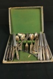 Set of Tudor Silve Plated Flatware