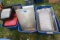 3 Boxes of Trays & Misc Kitchen Items