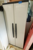 Plastic 2 Door Cabinet