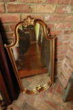 2 Gold Framed Mirrors