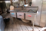 Stainless Steel 3 Bay Wash Sink