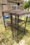 2 Metal Corner Storage Racks