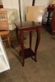 Cherry Table with Shelf