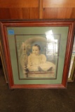 Victorian Framed Baby Print