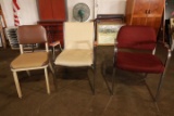 3 Metal Chairs