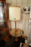 Floor Lamp with Marble Table