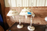 Pair of Student Style Electric Lamp