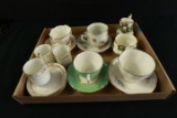 Assorted Cups & Saucers