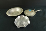 3 Pieces of Aluminum Bowls & Pot