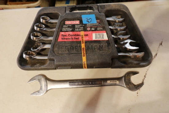 5 Piece Craftsman Wrench Set